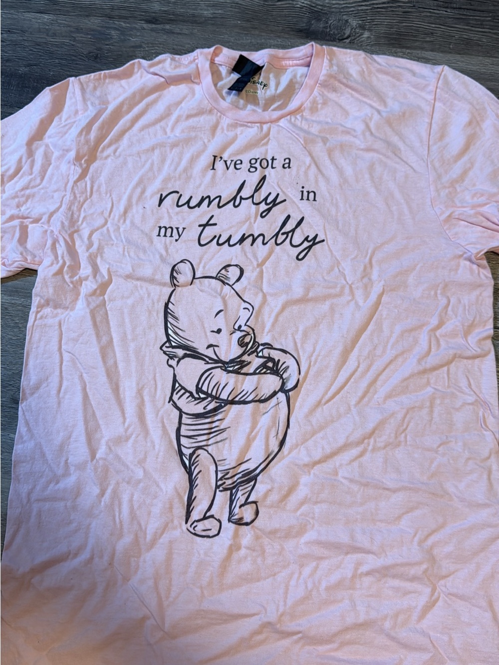 Pink Winnie-the-Pooh Graphic Tee